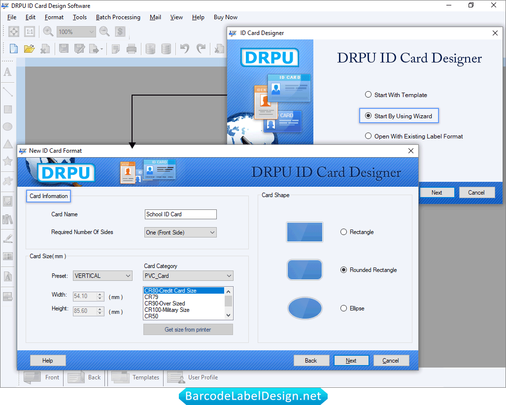 New ID Card Format Id Card Software New ID Card Format Screenshots