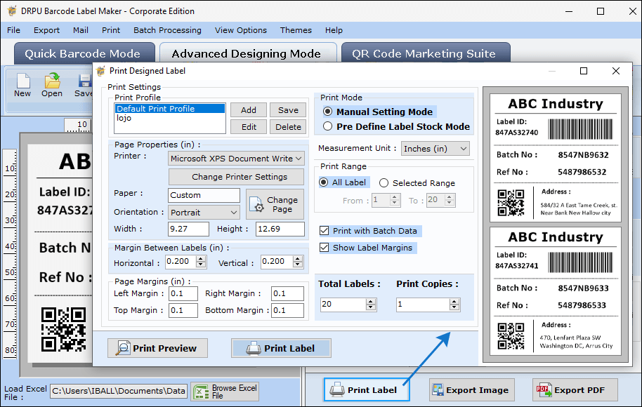 Print Settings